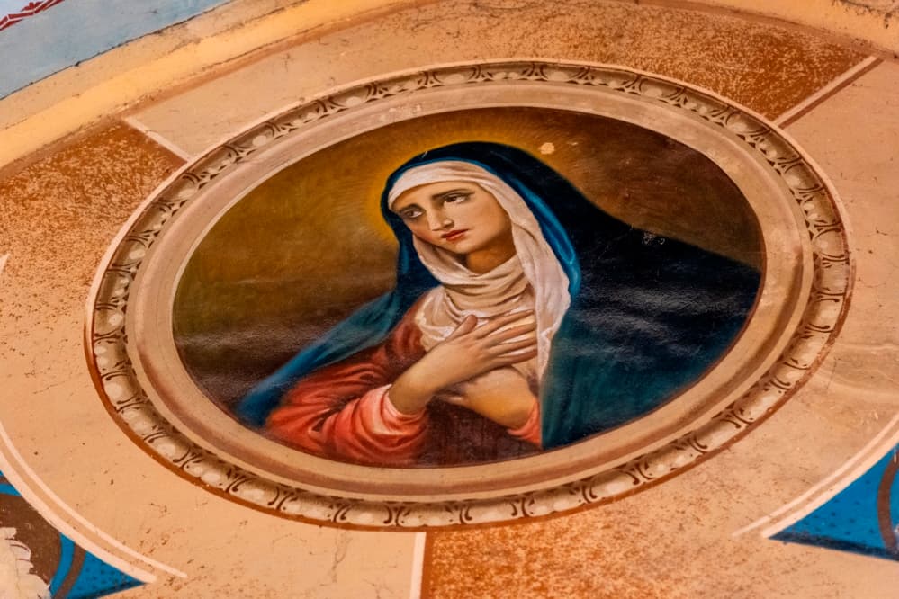 Eglise peinture Masutti Baleyssagues