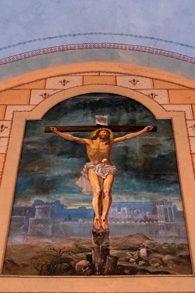 Eglise peinture Masutti Baleyssagues