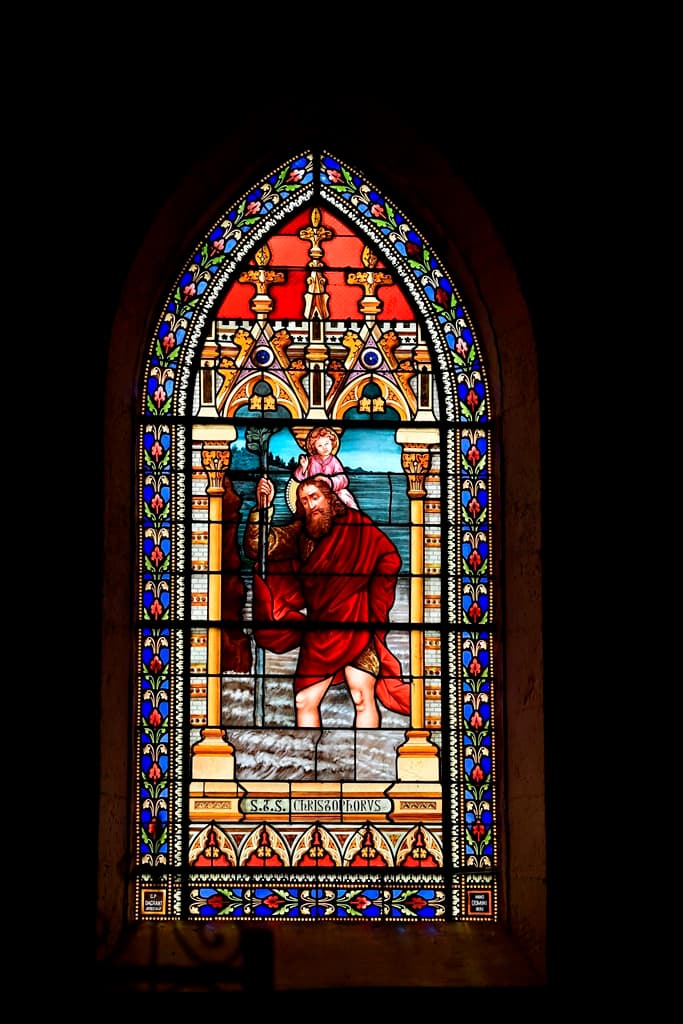 Geaune église vitrail