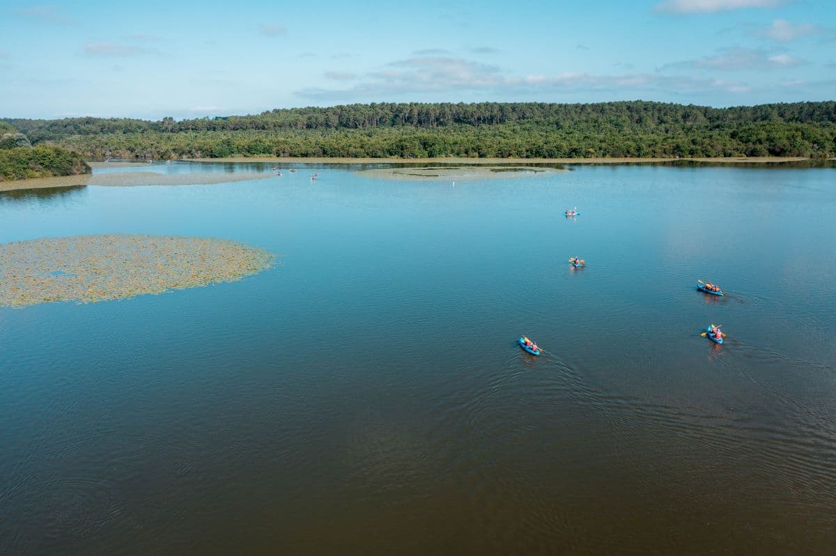 Vue-arienne-lac-soustons-evadsports