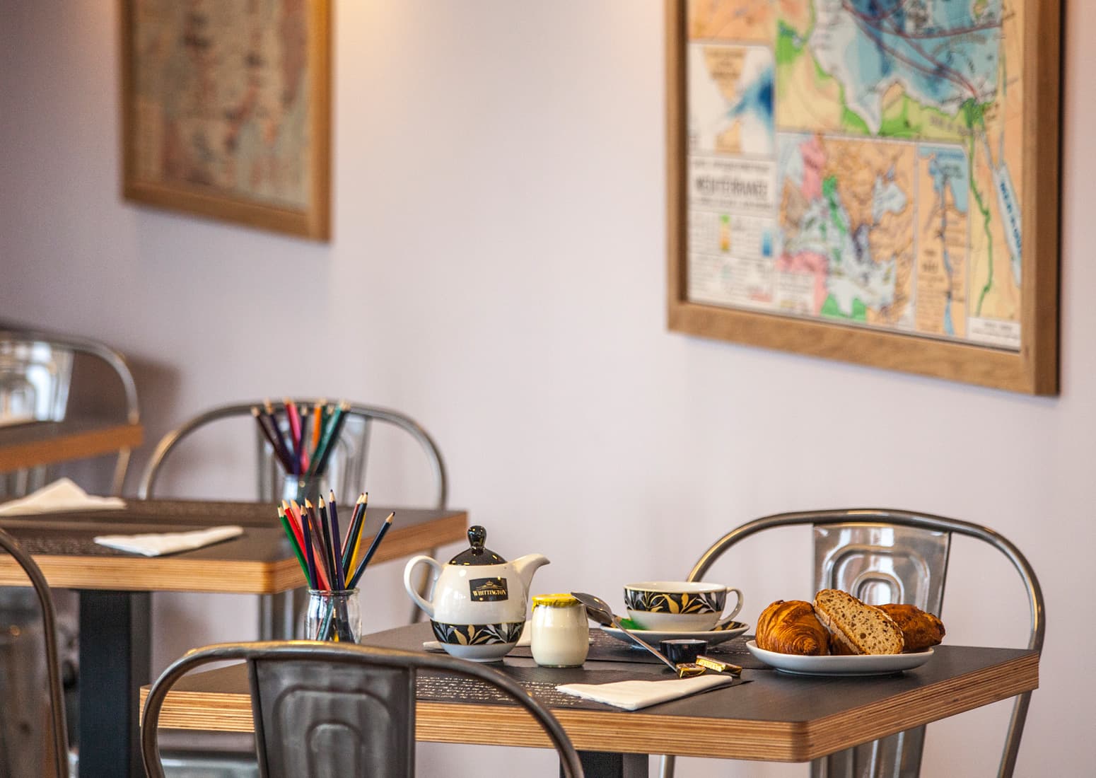 Salle de petit déjeuner