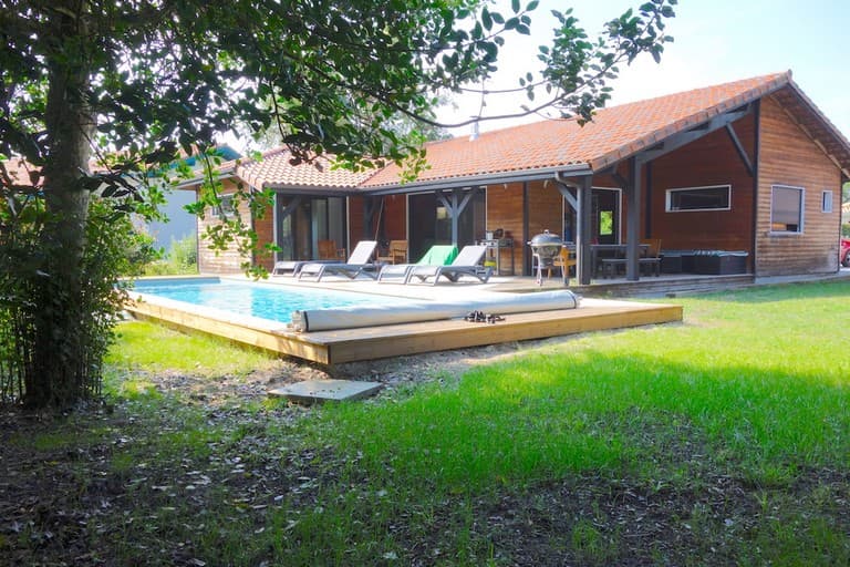 Maison Chênes Lièges Océan_Moliets_Landes Atlantique Sud