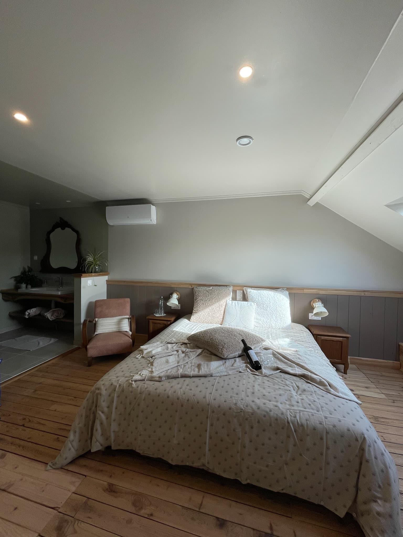 A la terre ferme, chambre d'hotes, ferme bio