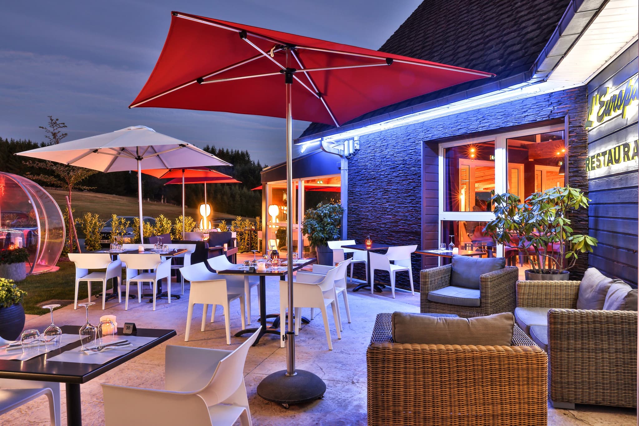 Ambiance d'été - La terrasse
