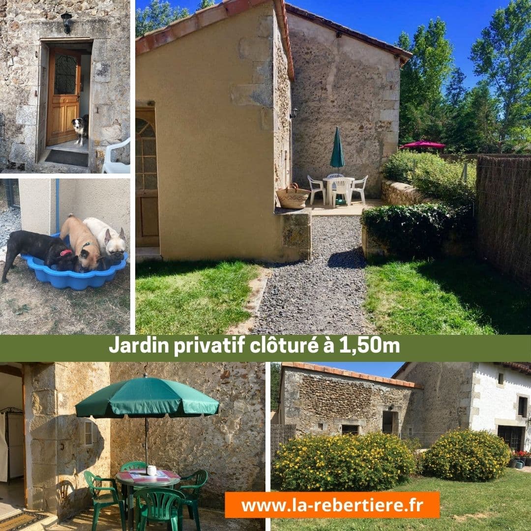 Le jardin et sa terrasse