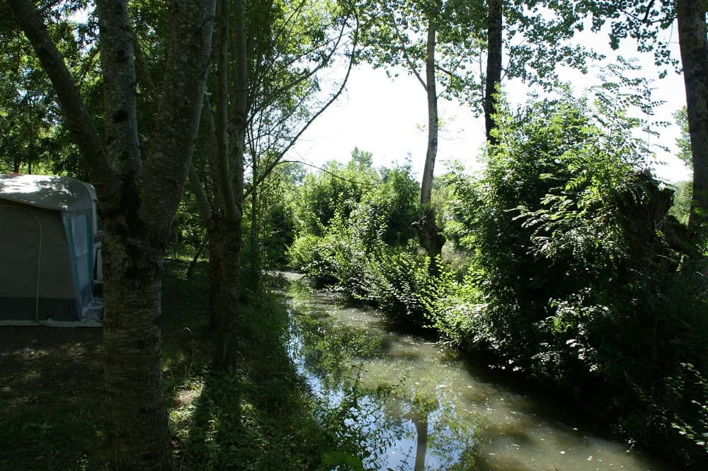 Le camping en bord de conche