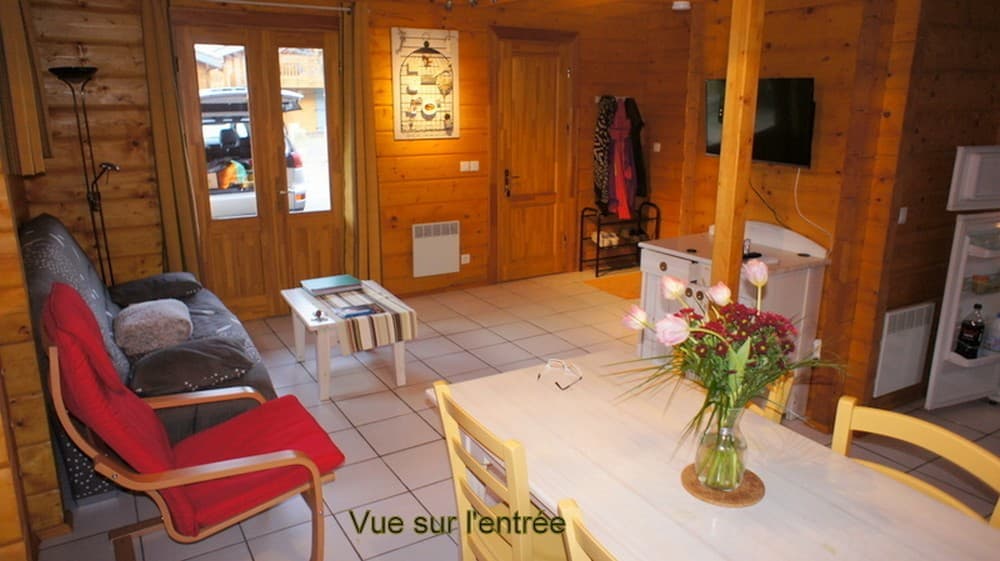 Salon du chalet K10 n° 20658 à Bias