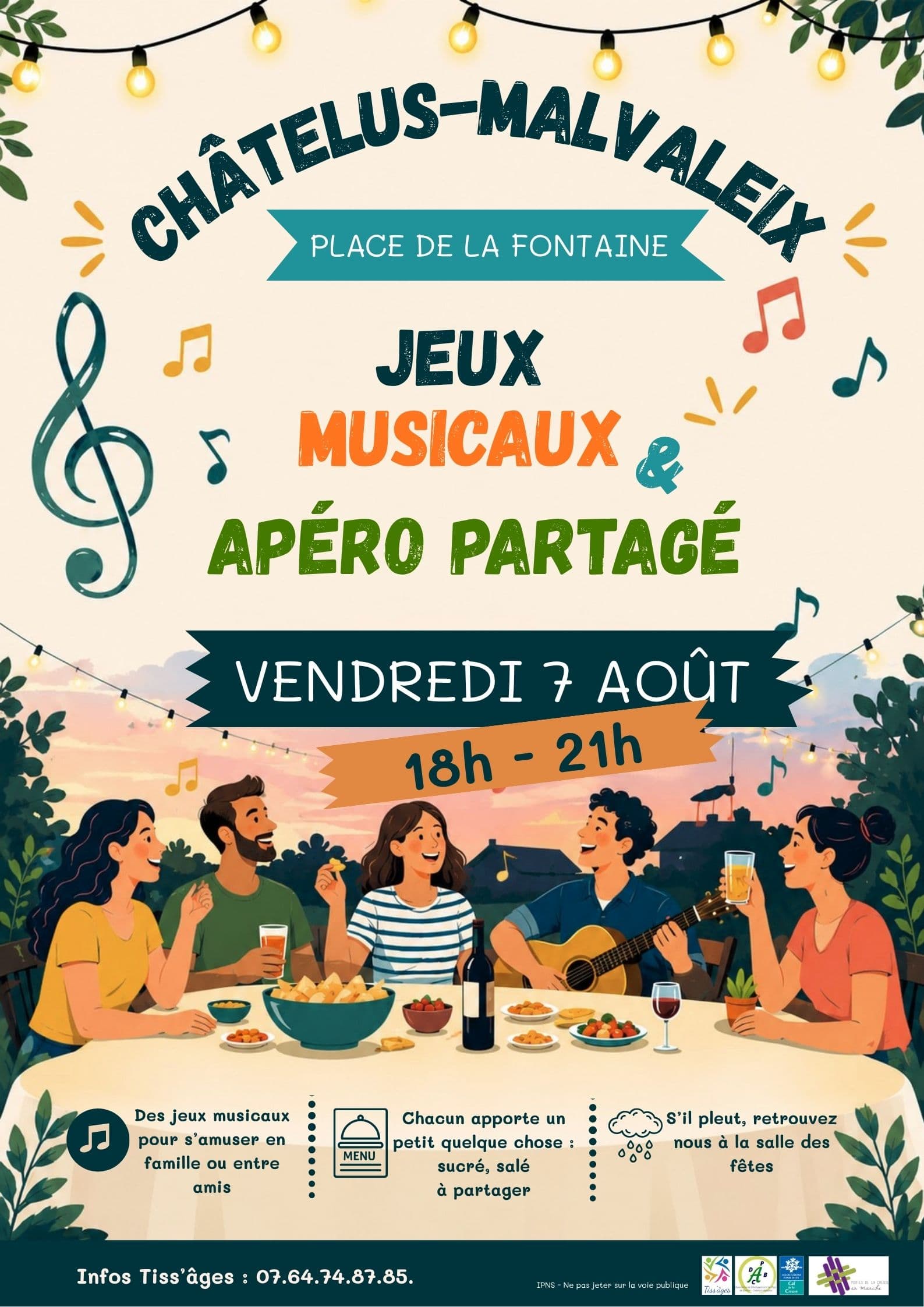jeux musicauxet repas partagée - 1