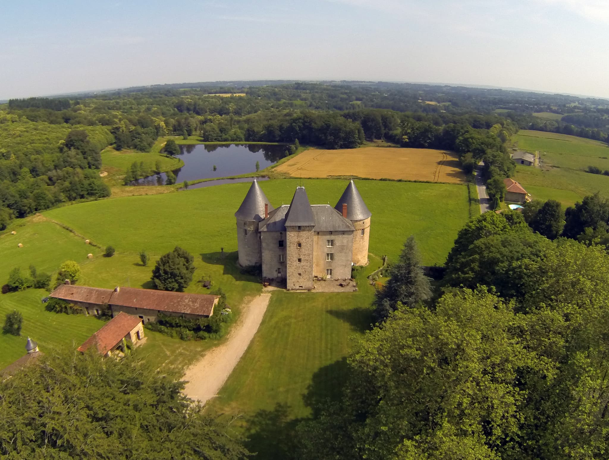 Château de Brie - Vue générale