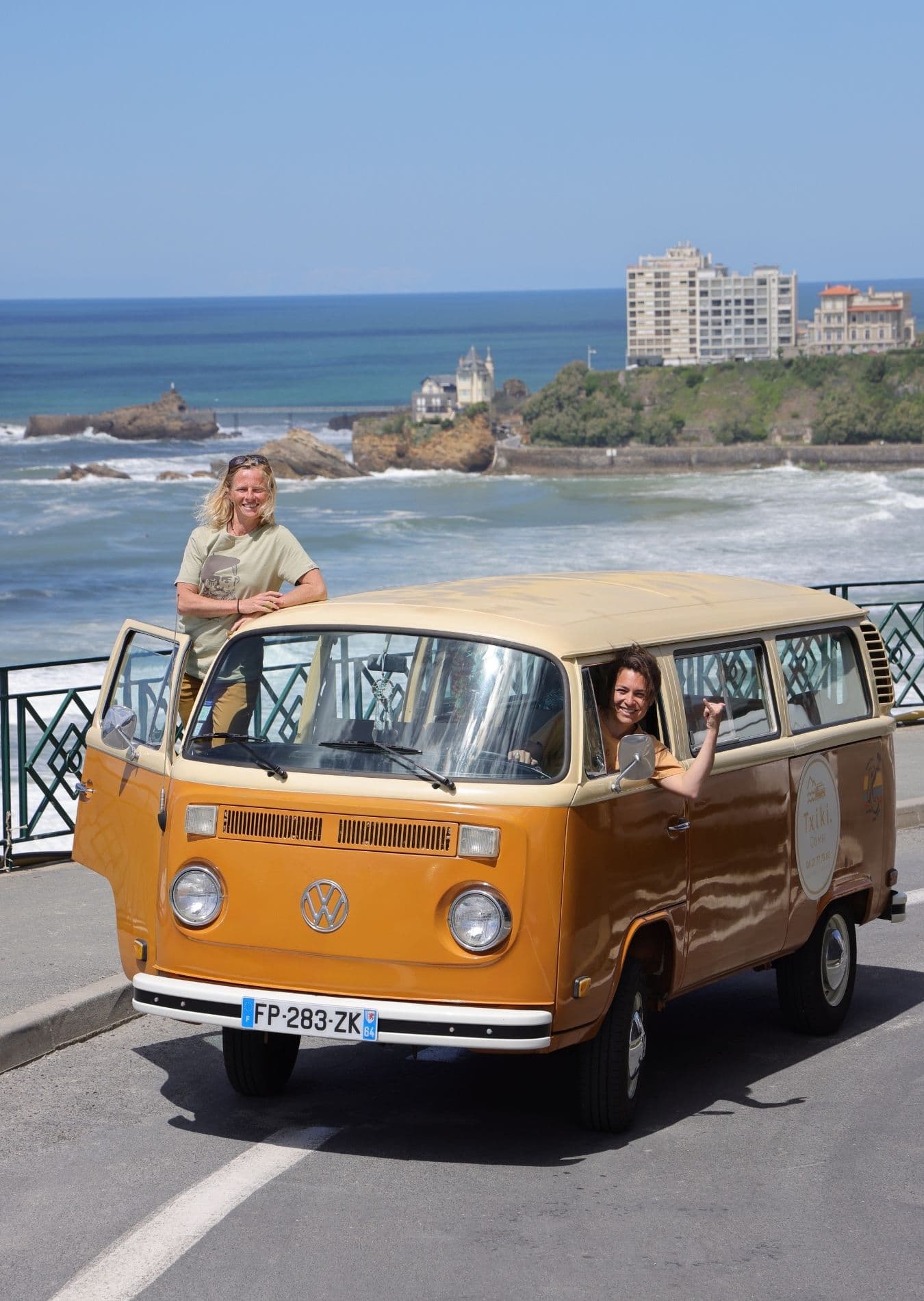 Txiki Combi - Visite du littoral basque en Combi VW