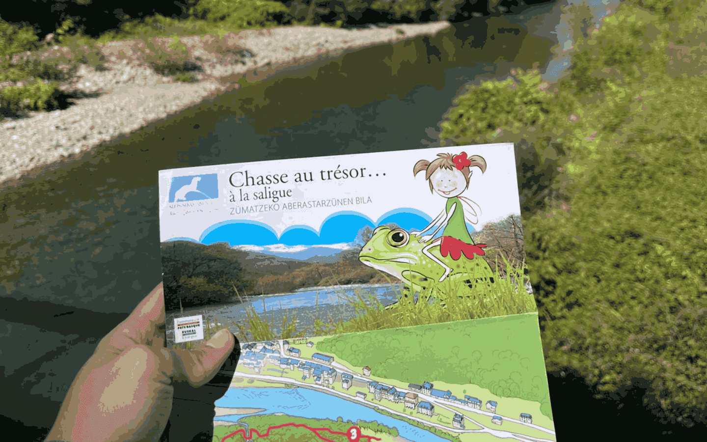 Chasse au trésor de Tardets, prospectus