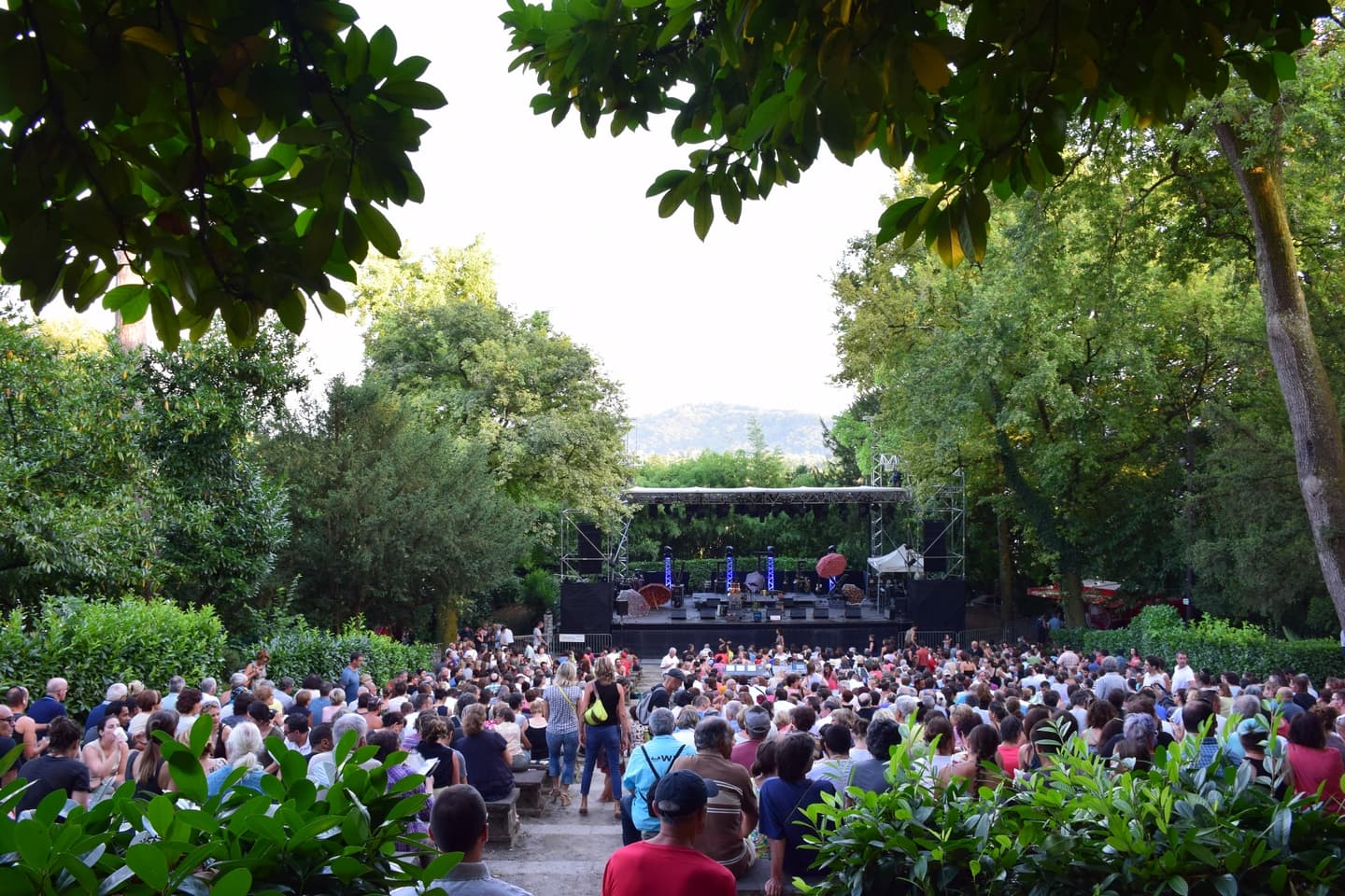 Concert dans l'amphithéâtre