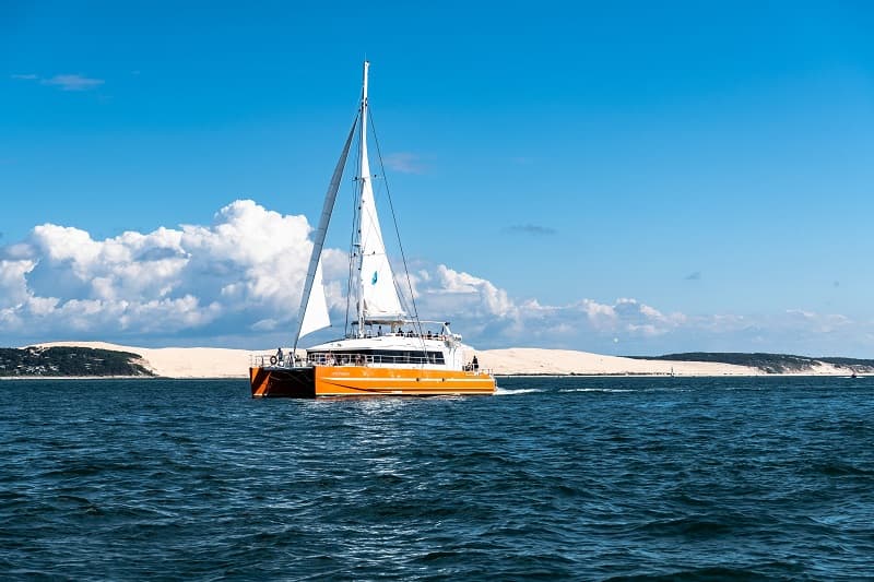 Le Côte d'Argent au large de la Dune du Pilat