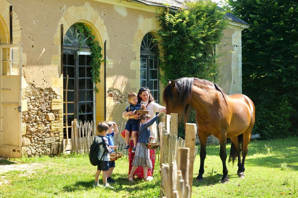 Château de Tiregand visite et espace game enfants famille