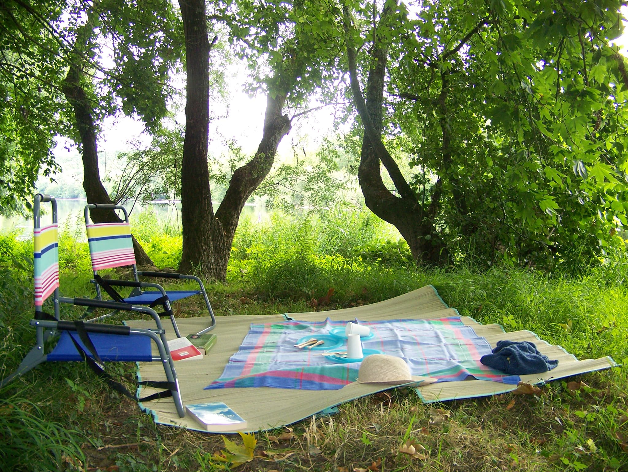 Un petite pause en bord de Vienne