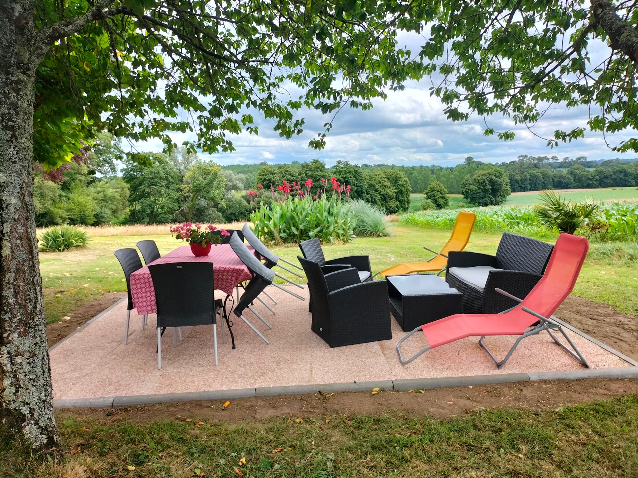 Gîte Peyron terrasse