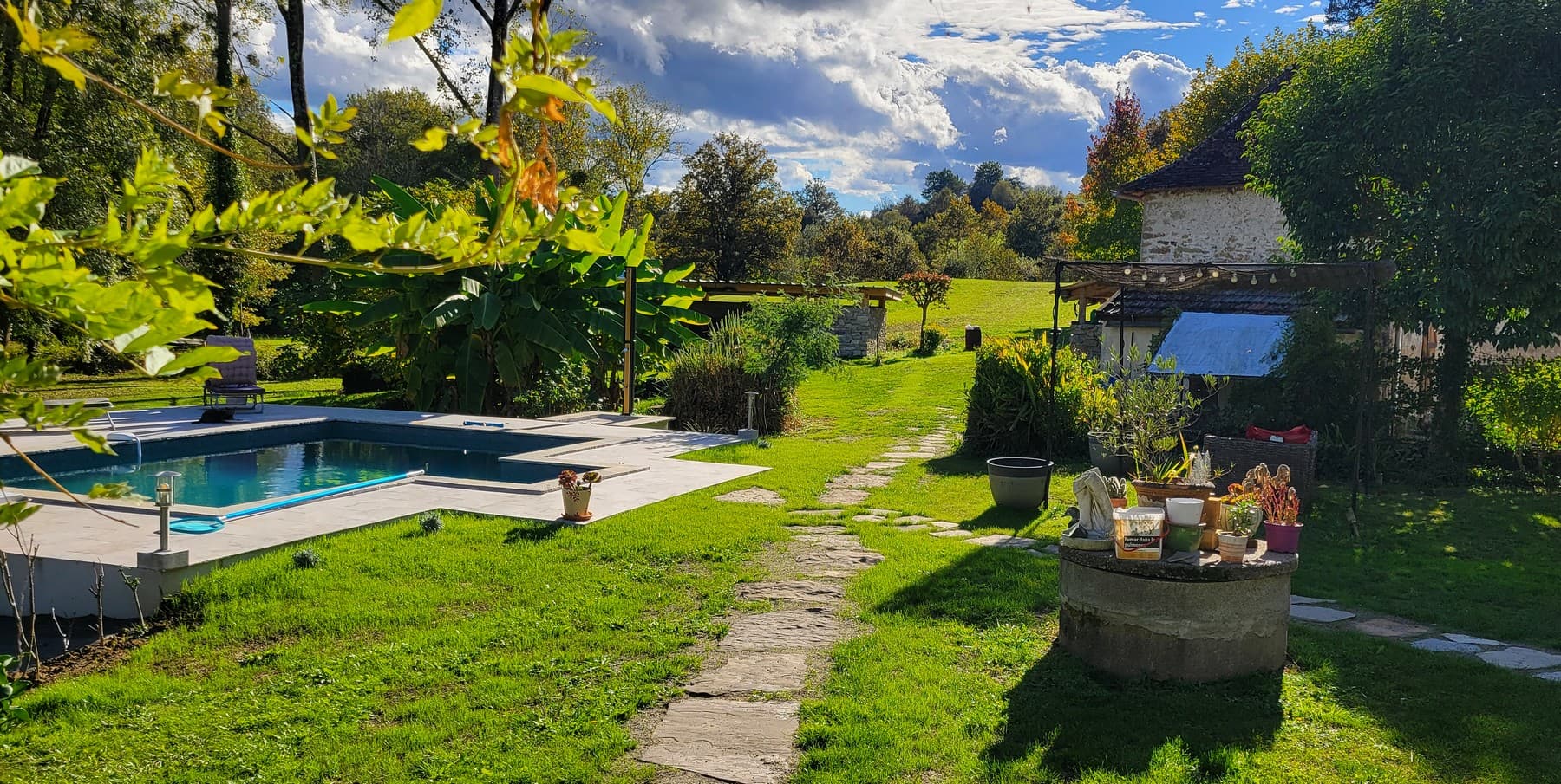 Maisonnette à la campagne
