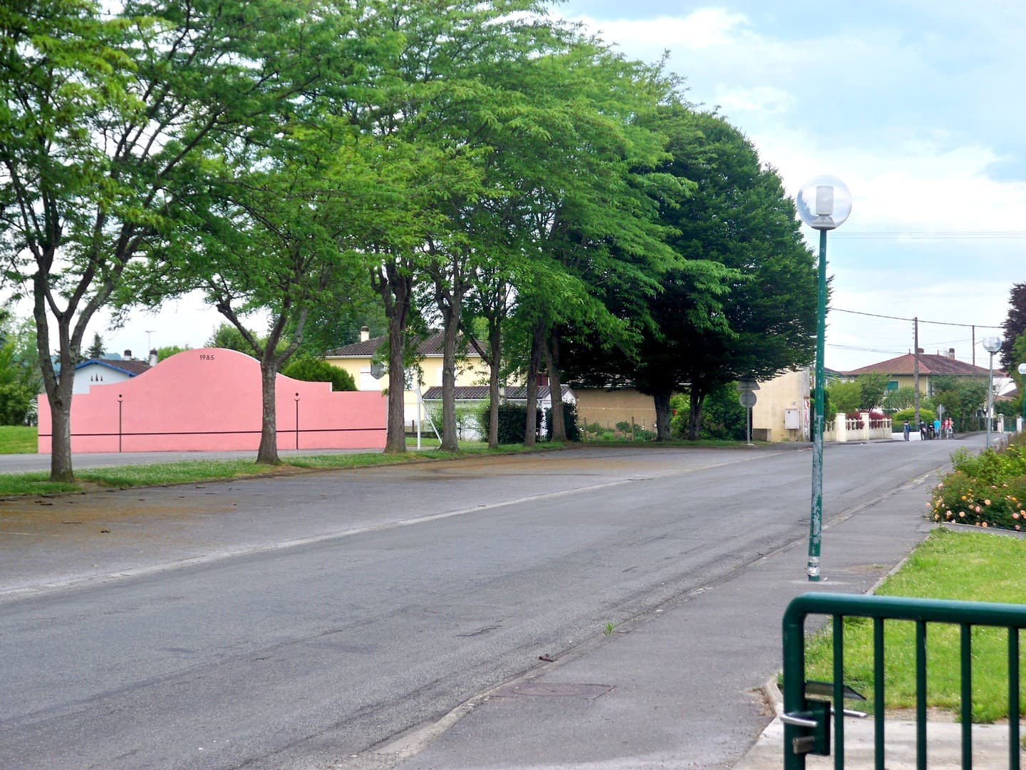 Aire de stationnement pour camping car