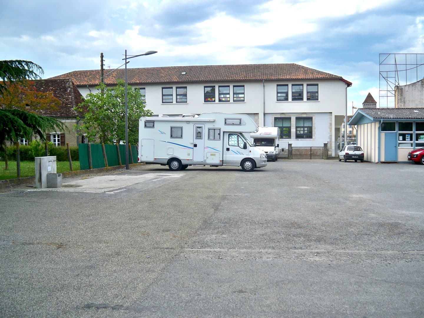 Aire de service pour camping car