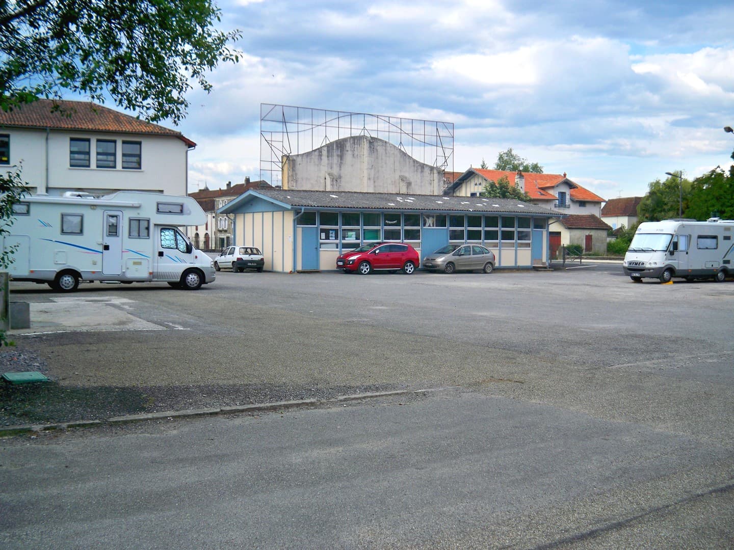 Aire de service pour camping car