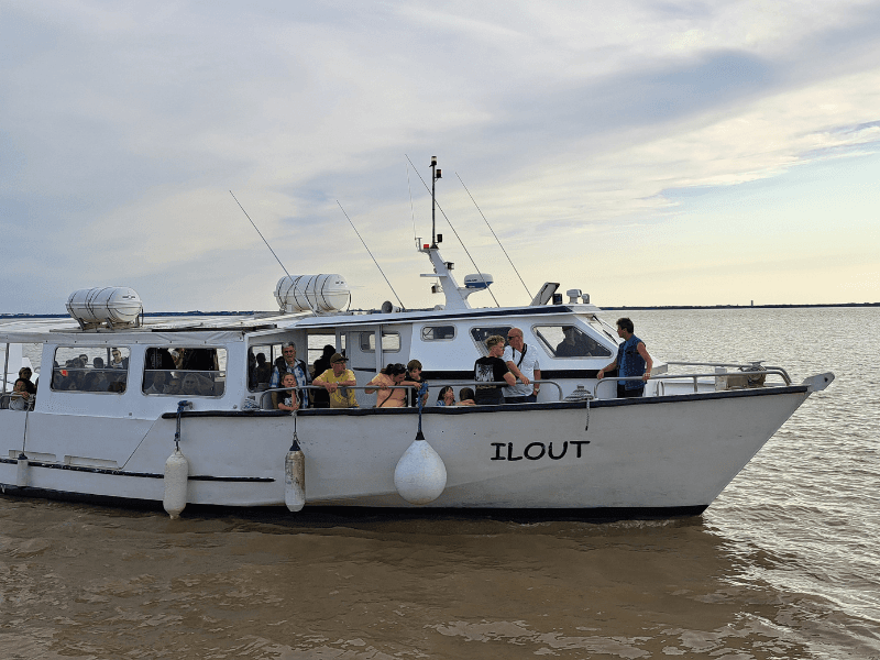 Croisière au port des Callonges avec escale Ile Patiras