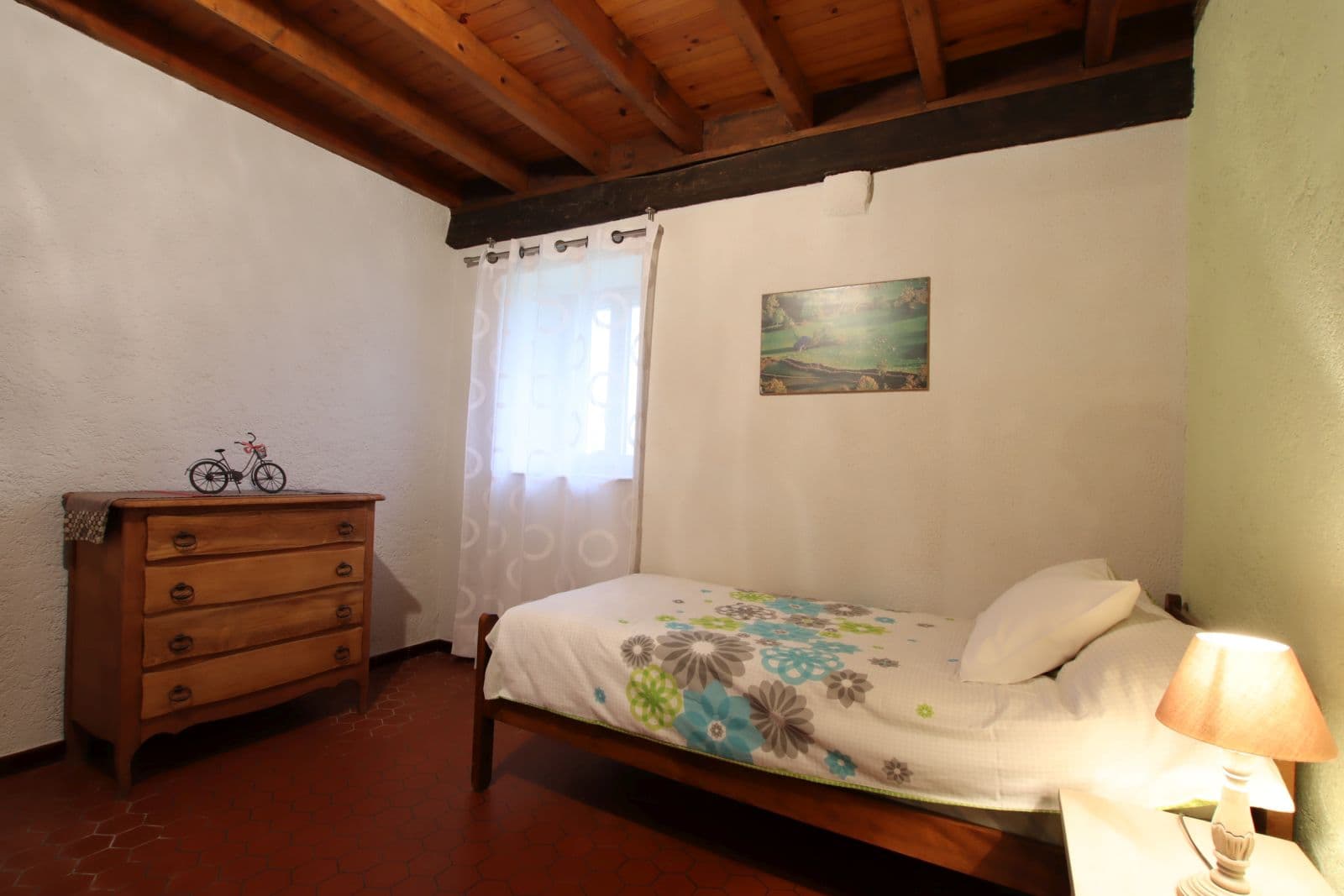 Chambre 1 pers rez-de-chaussée