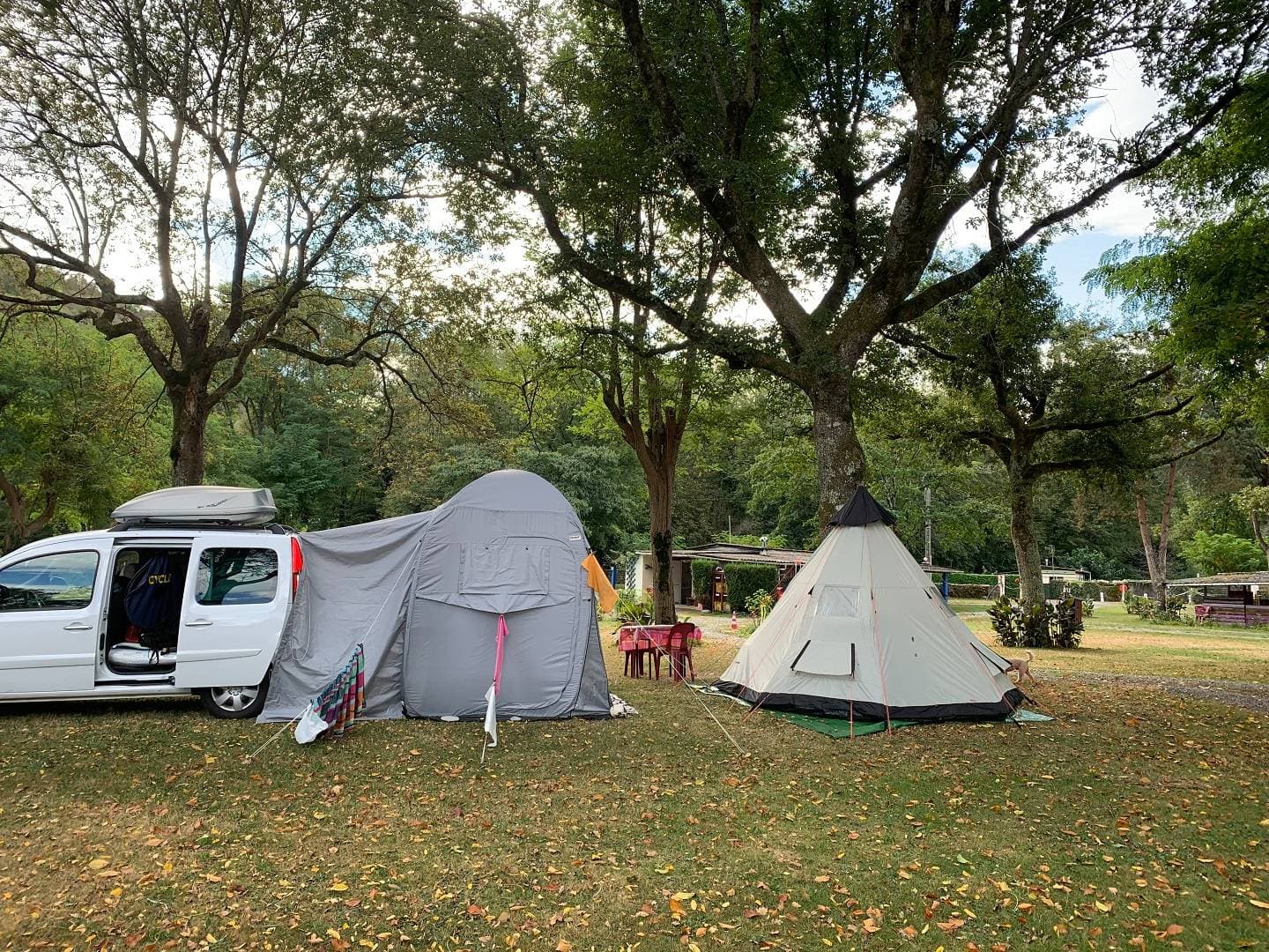 Tente Camping du pont d'Abense Soule Pays Basque
