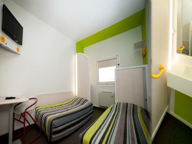 Chambre 2 Hôtel F1 Destination Agen