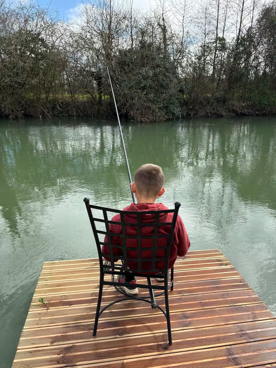 Ponton de pêche