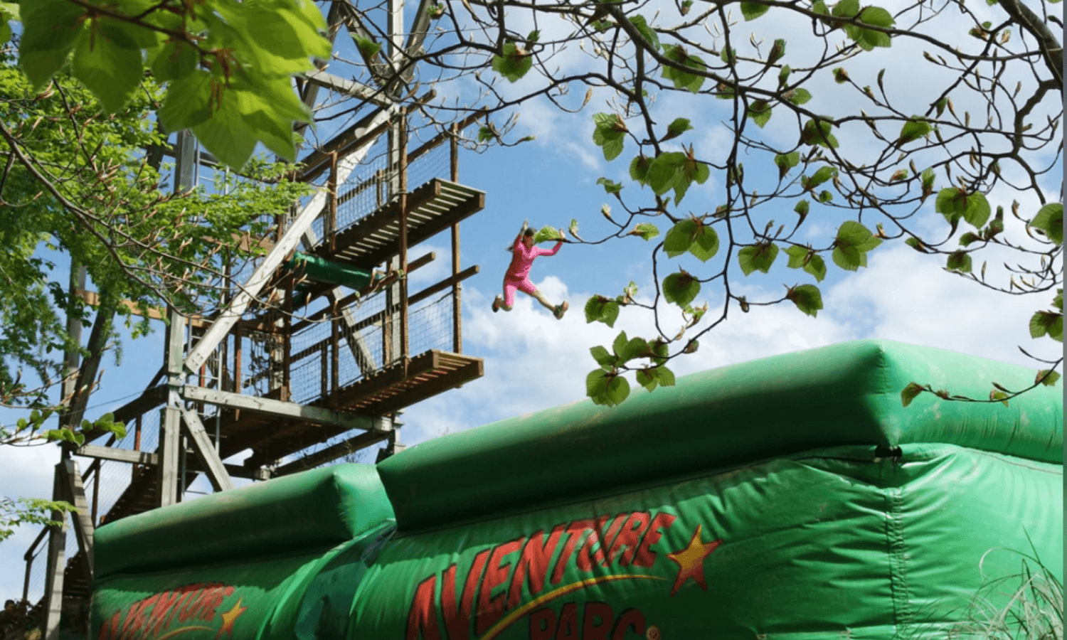 Airbag à Aventure Parc®Aramits