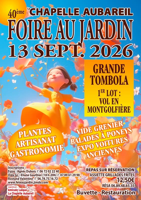 13092026_foire au jardin_La Chapelle Aubareil