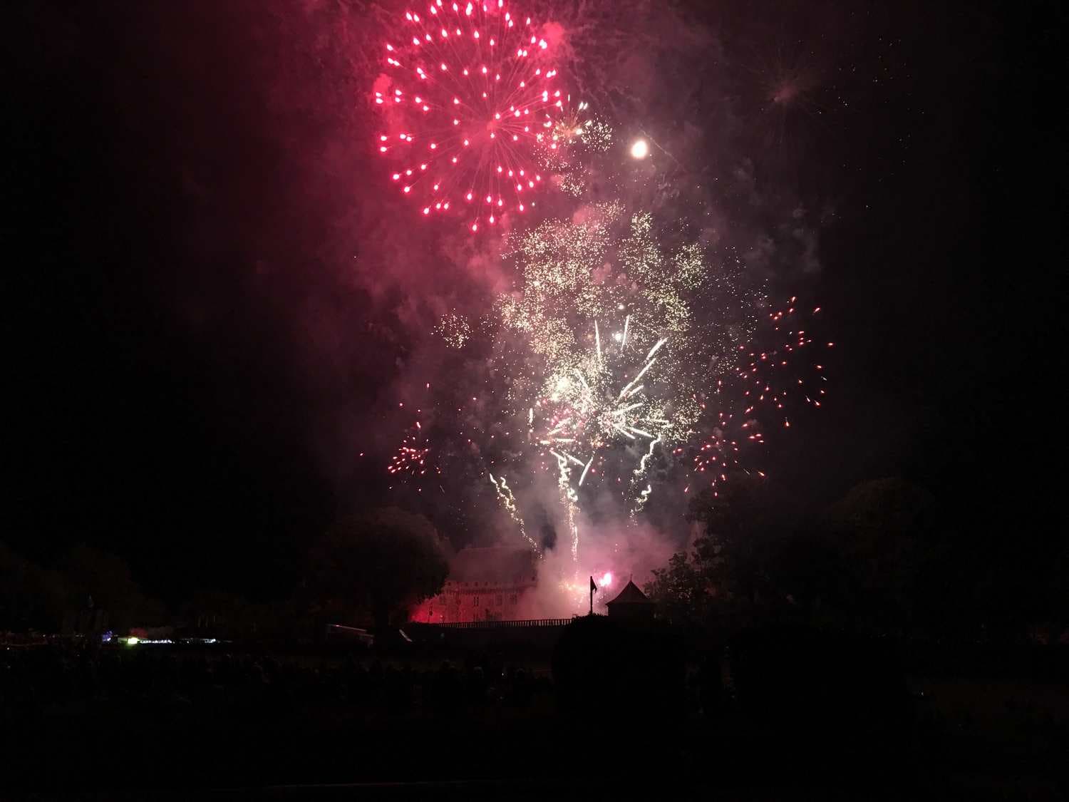 Feu d'artifice Pompadour