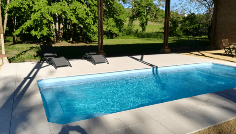 Piscine chauffée