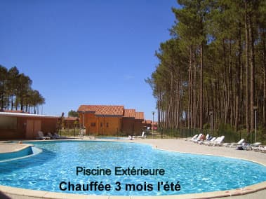 Piscine partagée du chalet K10 n° 20658 à Bias