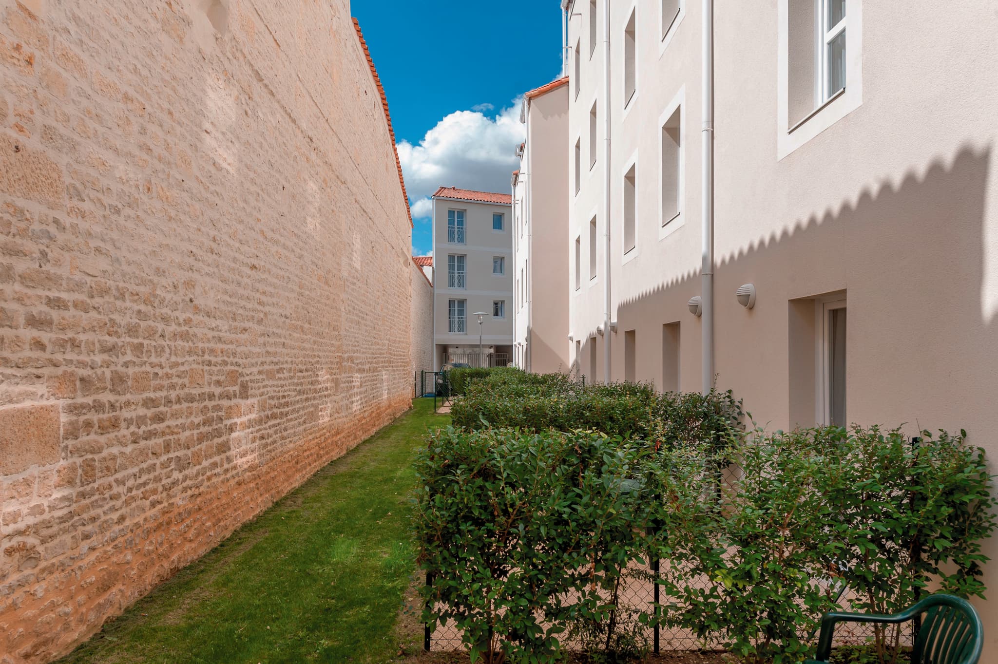 Un coin de verdure