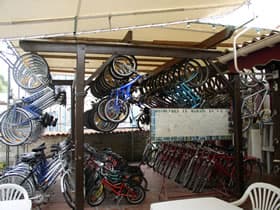Le local des vélos