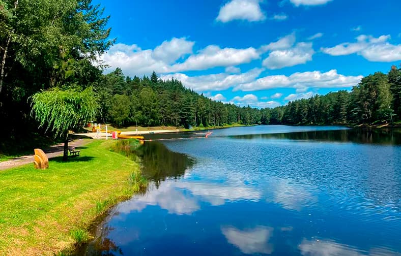 vue sur le lac