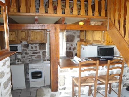 Location Clévacances MONTEIL - Gimel Les Cascades - Corrèze - Limousin - La cuisine_2