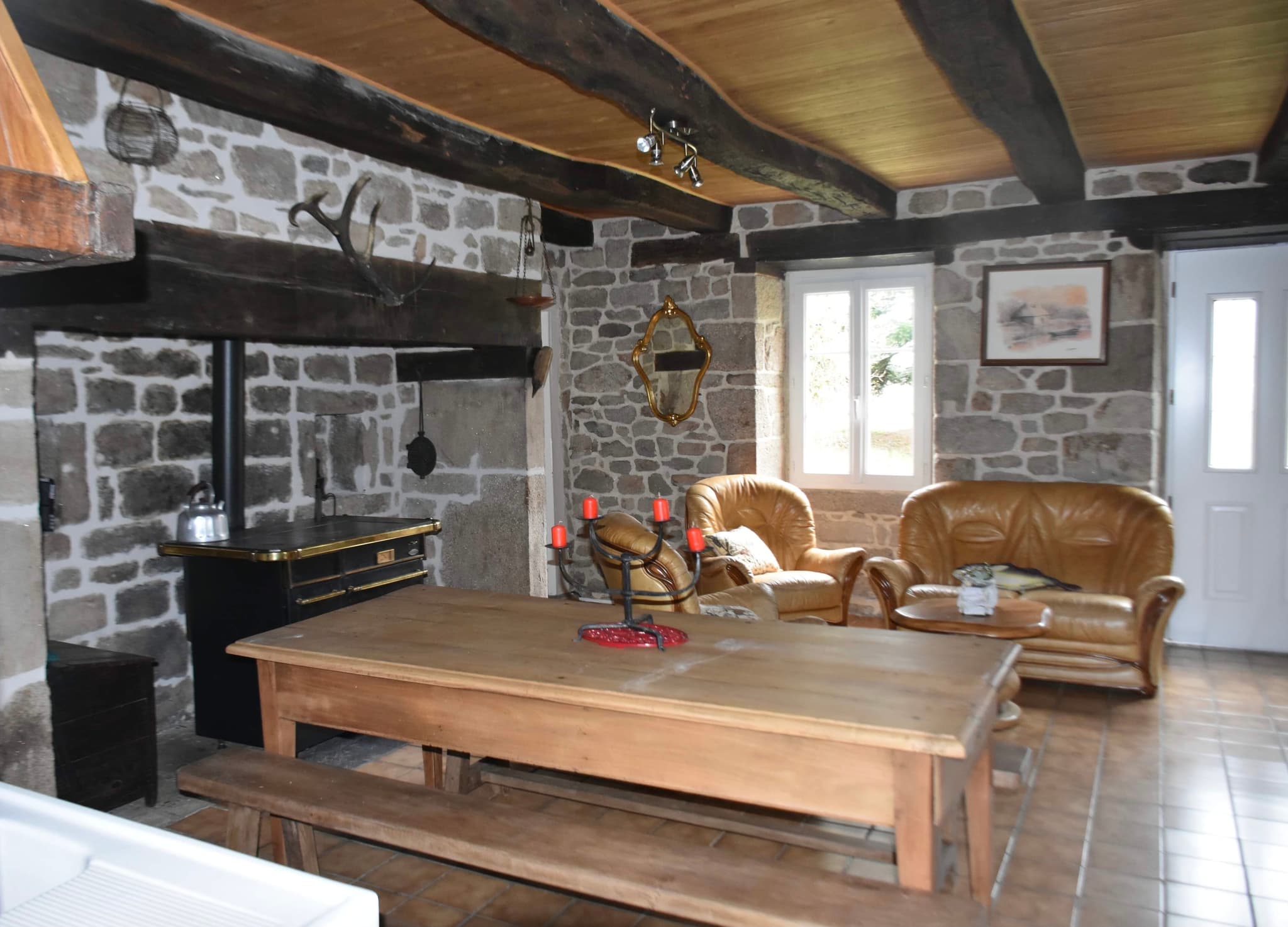Le hameau de Donnedevie salon