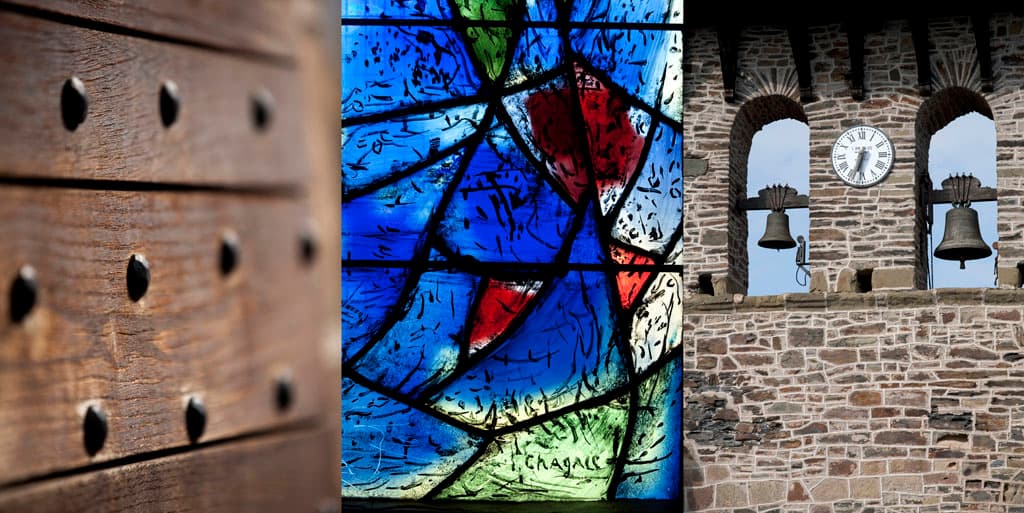 Chapelle du Saillant avec vitraux de Marc Chagall_1
