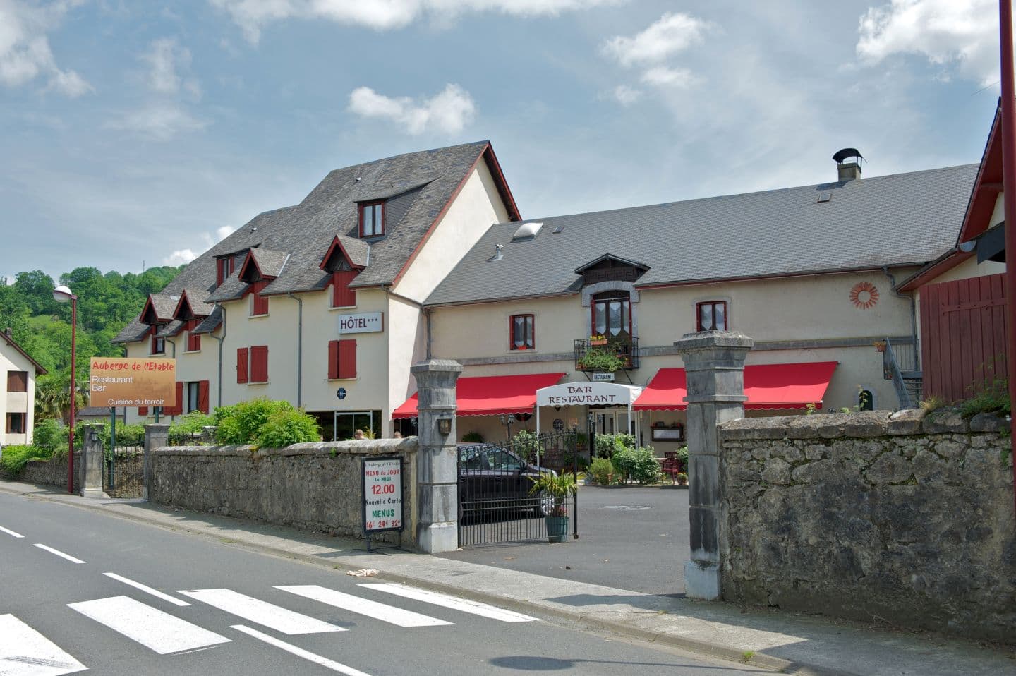 Hôtel Pays Basque 16-Etable-Entrée