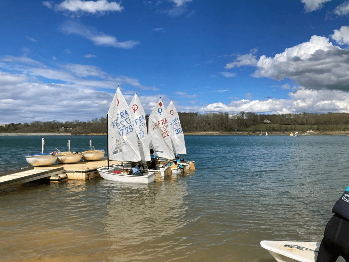 Lourenties stage optimist -ete club nautique juillet aout 2026