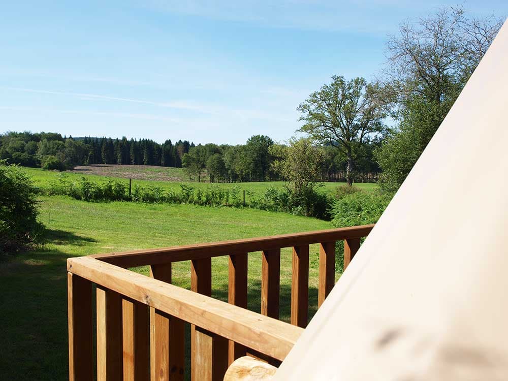 Vue de la terrasse