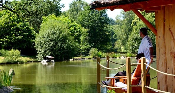 Gite : Domaine de la vergnolle cabane sur l'eau_5
