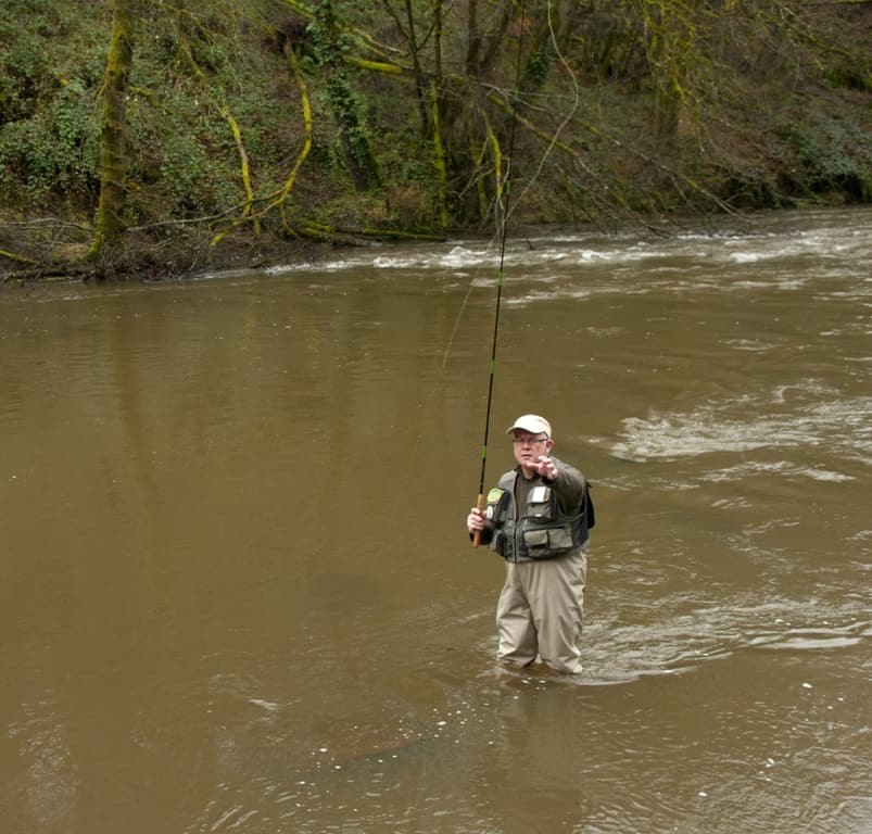Ghislain Bonnet - pêche au tenkara, moniteur guide de pêche creuse©G. Bonnet_1