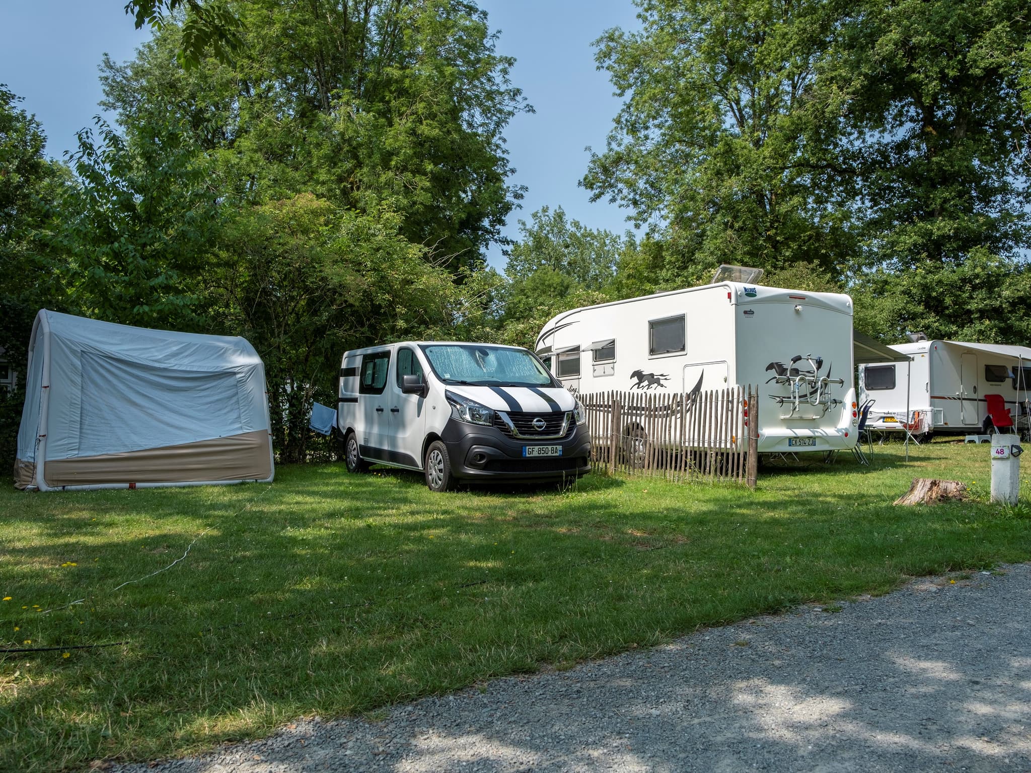 Emplacements de camping