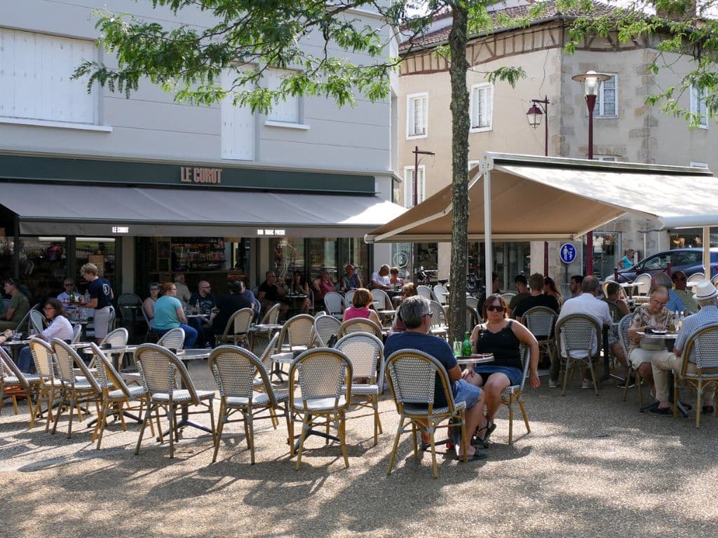 Bar le Corot, terrasse - Saint-Junien