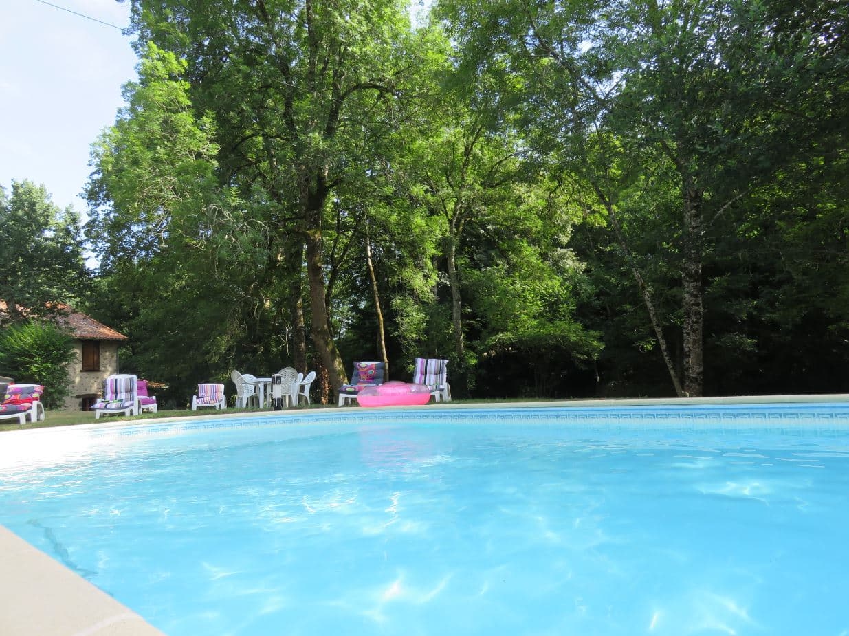Gîte Rochechouart Le Moulin de la Maillerie_Piscine chauffée