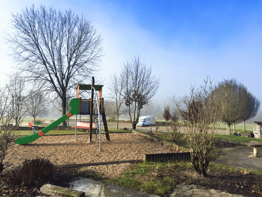 Aire d'accueil camping-car d'Oradour-sur-Glane