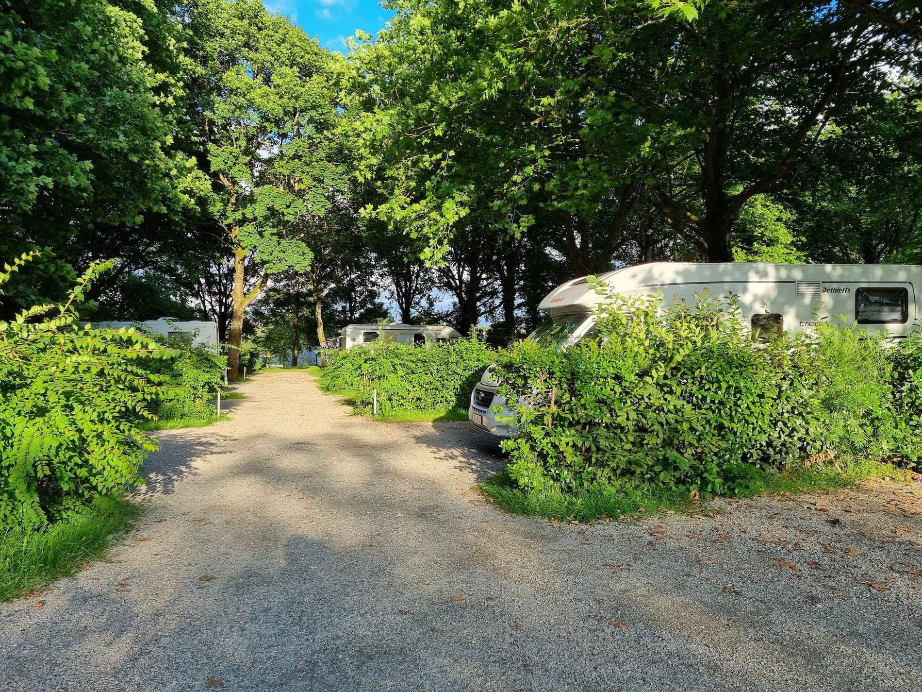 Aire d'accueil camping-car